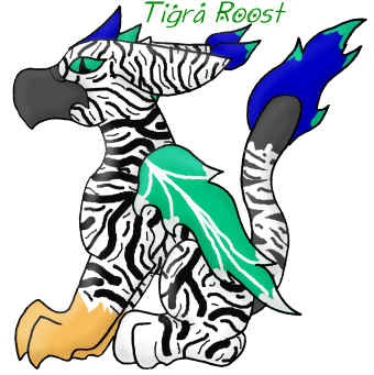 Tigra's Blue Fire Zebra