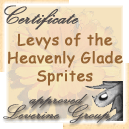 Levys of the Heavenly Glade Sprites Certificate